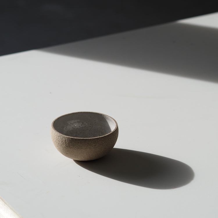 BOL RIZ GRIS BLANC Ø11CM