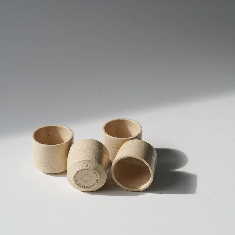 GOBELET RISTRETTO SABLE TRANSPARENT INTÉGRAL Ø5CM
