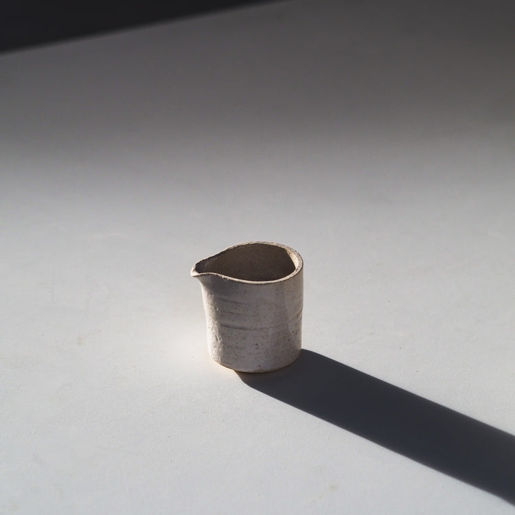 PICHET PETIT SABLE BLANC INTÉGRAL Ø5CM