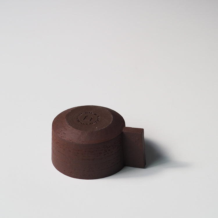 TASSE À ANSE ROUGE BLANC Ø9CM