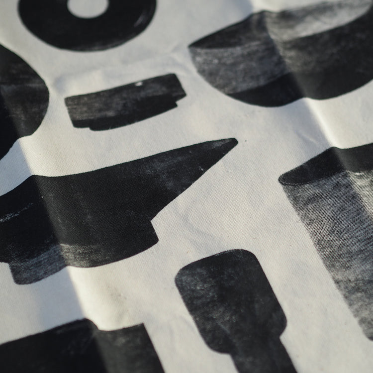 TOILE SERIGRAPHIÉE À LA MAIN