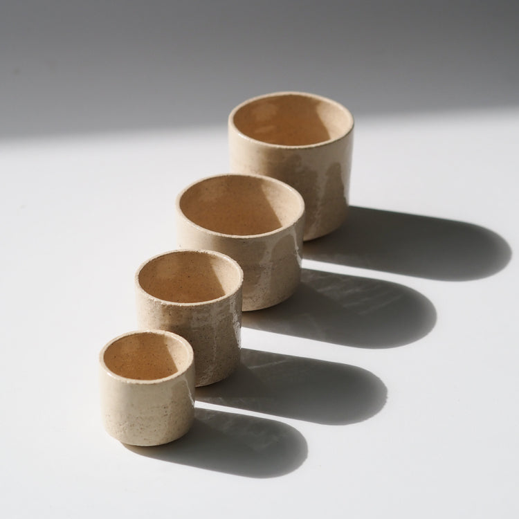 GOBELET EXPRESSO SABLE TRANSPARENT INTEGRAL Ø6CM