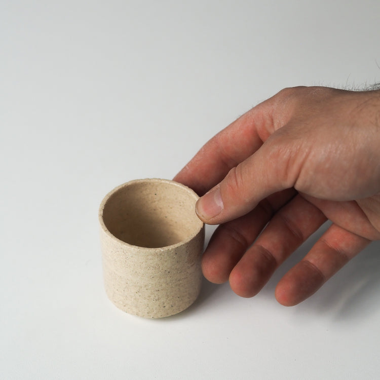 GOBELET EXPRESSO SABLE TRANSPARENT INTEGRAL Ø6CM