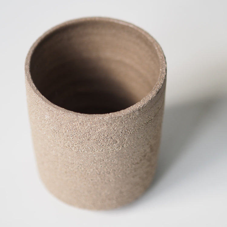 GOBELET GRAND GRIS TRANSPARENT Ø8,5CM