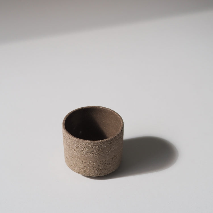 GOBELET PETIT GRIS TRANSPARENT Ø7,5CM