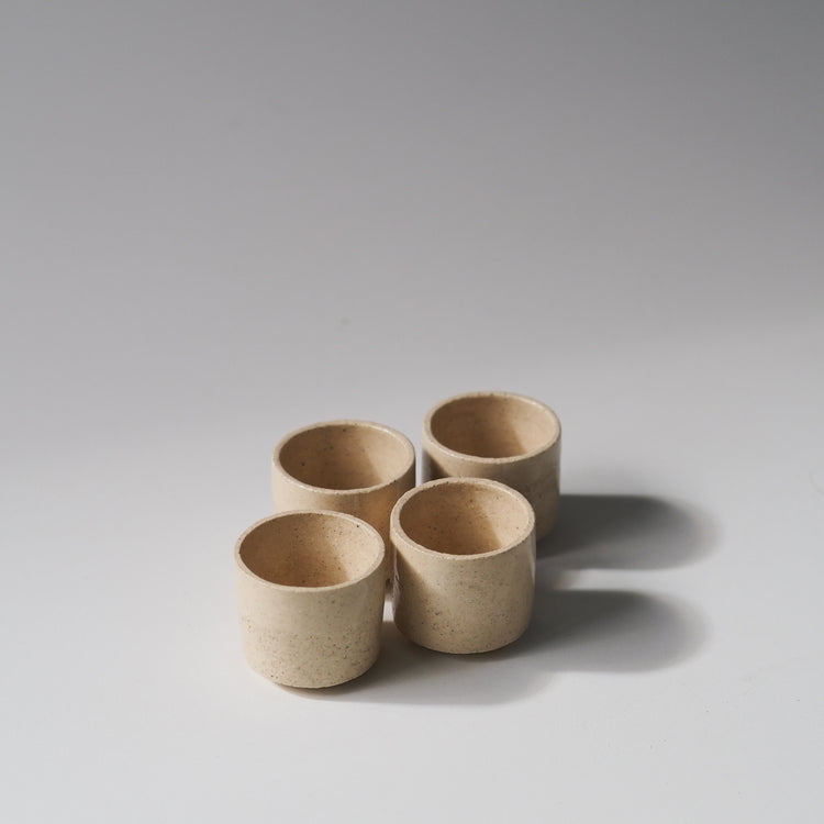 GOBELET RISTRETTO SABLE TRANSPARENT INTÉGRAL Ø5CM