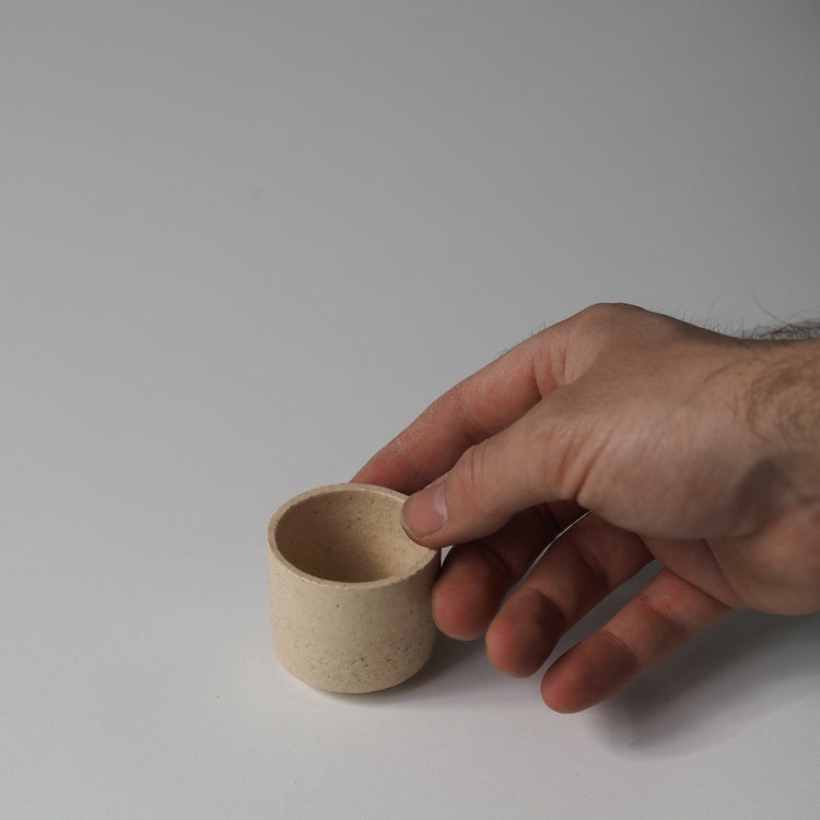GOBELET RISTRETTO SABLE TRANSPARENT INTÉGRAL Ø5CM