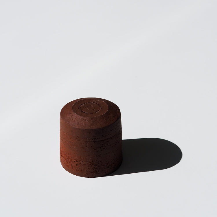 GOBELET MOYEN ROUGE BLANC Ø7CM