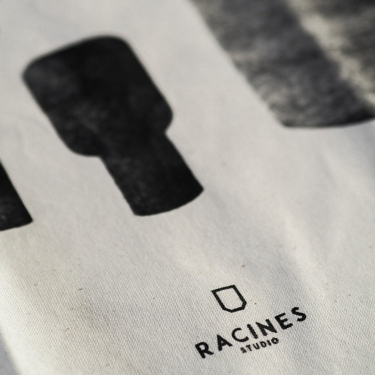 TOILE SERIGRAPHIÉE À LA MAIN