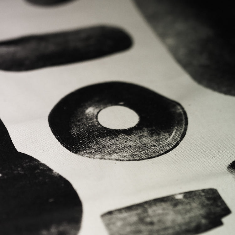 TOILE SERIGRAPHIÉE À LA MAIN